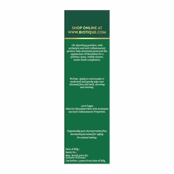Biotique Tea Tree Skin Clearing Facial Liquid Toner 120ml (3) Biotique Tea Tree Skin Clearing Facial Liquid Toner 120ml
