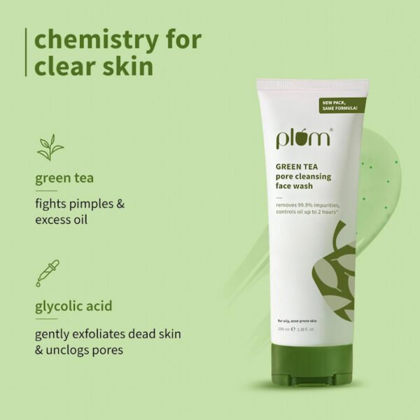 Plum Green Tea Pore Cleansing Face Wash 100ml