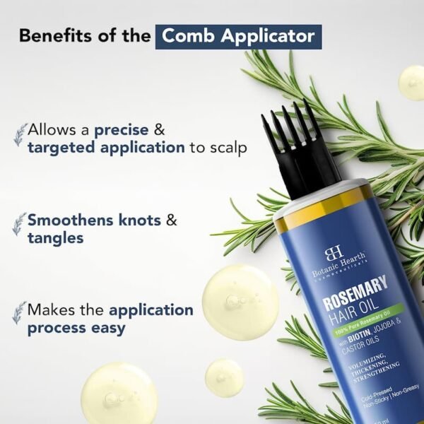 Botanic Rosemary Oil for Hair product bottle